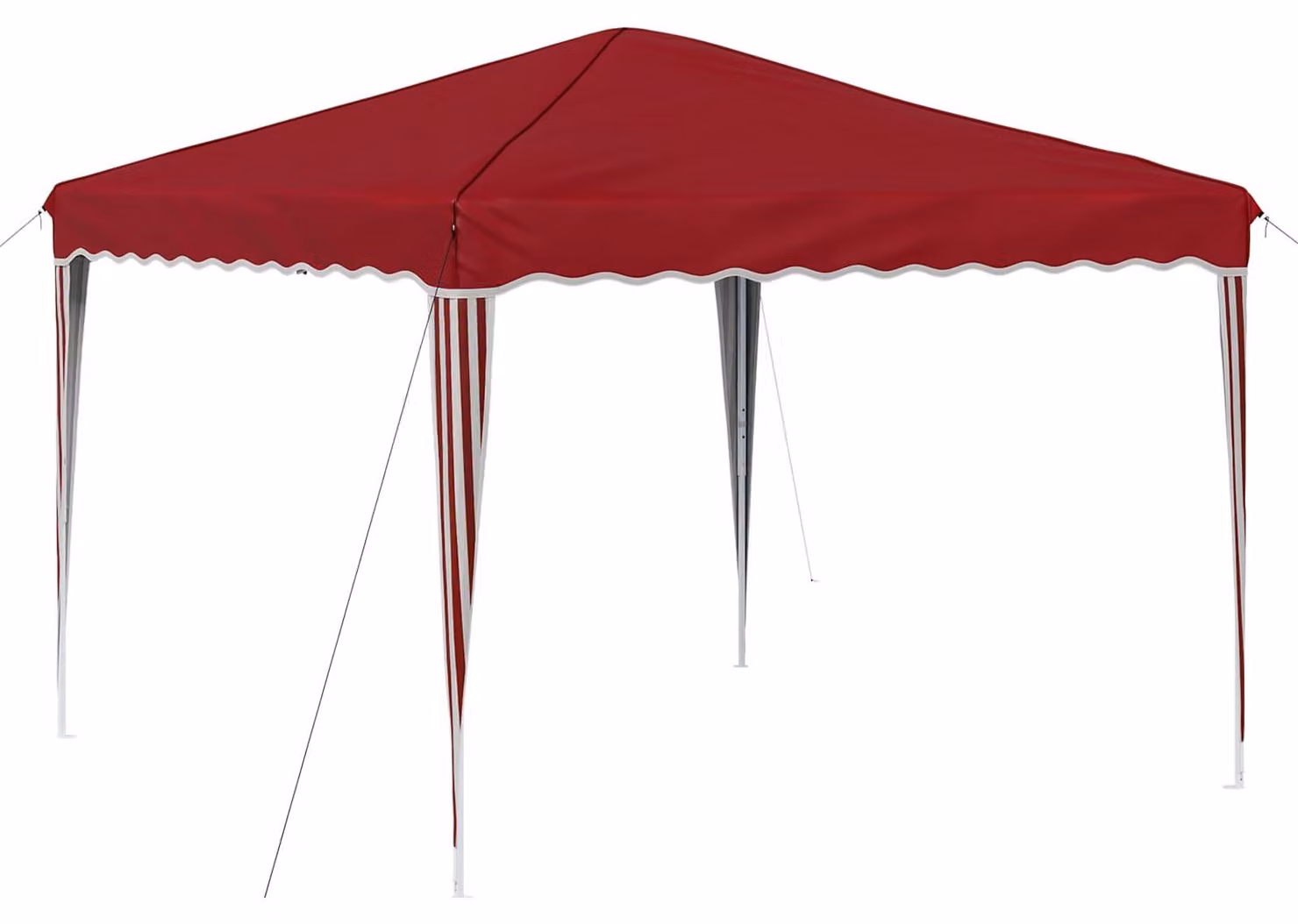 Tenda per feste a pop-up 288 x 288 x 245 cm Borgogna