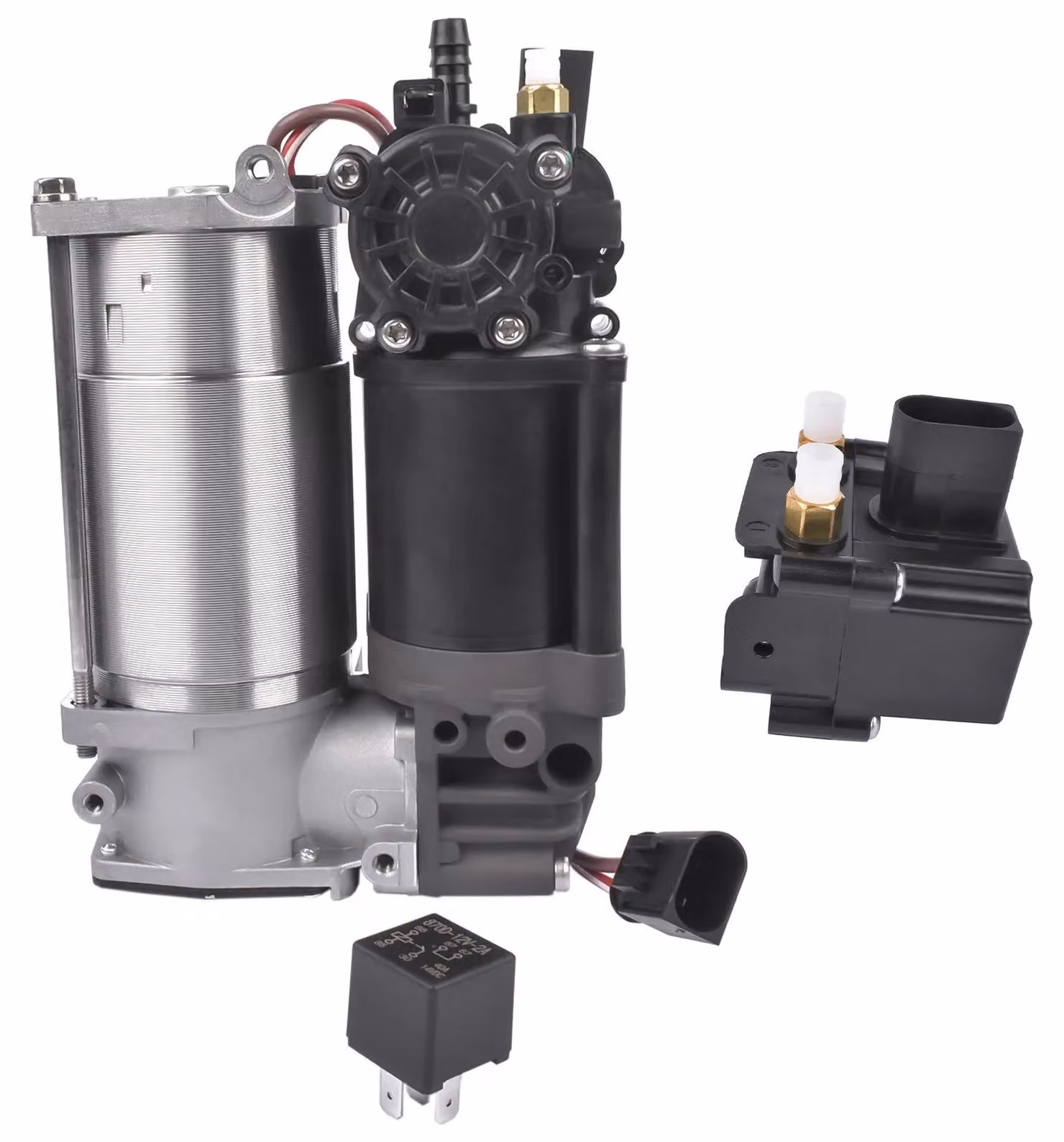 Compressore per sospensioni pneumatiche - Compressore per sospensioni ad aria - Adatto per Serie 5 GT F07 F11 - Compatibile con modelli 518d, 520i, 525d - Sostituisce i codici originali 37206784137 e 37206789165