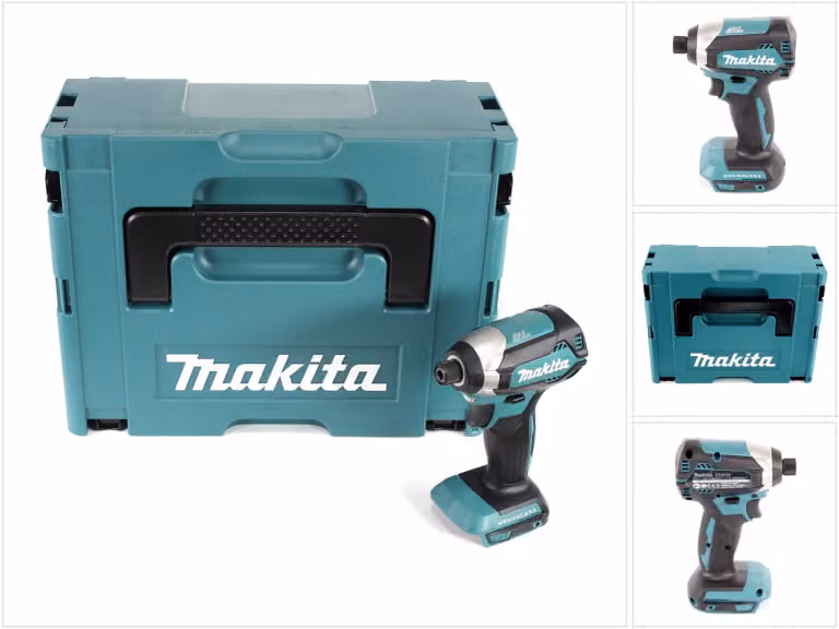 Makita DTD 153 ZJ 18 V Avvitatore ad impulsi brushless a batteria in valigetta Makpac - senza batteria, senza caricatore