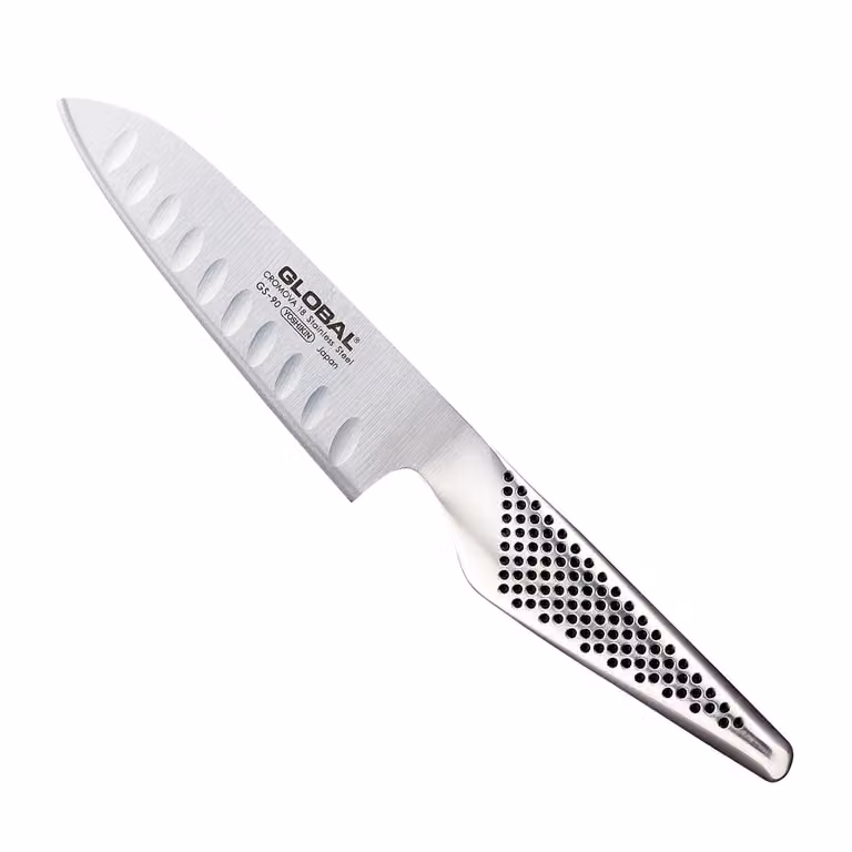 Coltello Santoku alveolato cm 13 serie GS di Global