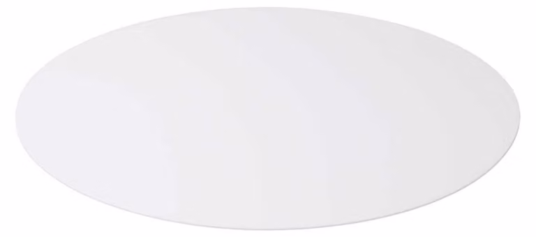 Disco Acrilico Set Alluminio Trasparente D70Cm
