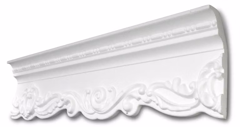 Profilo decorativo Decosa G39, bianco, 58 x 140 mm, lunghezza: 2 m - 01 pezzo