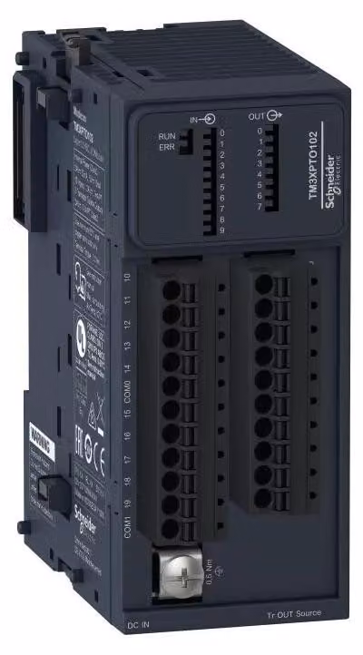 Modulo esperto Schneider Electric, Modicon TM3, 2 contatori ad alta velocità con gestione degli eventi, 200 kHz, morsetti a molla TM3XFHSC202G