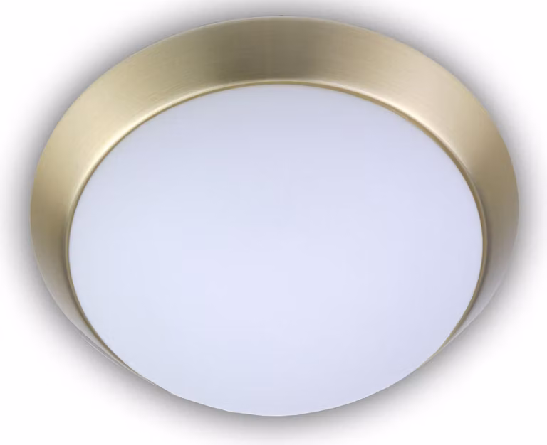 Lampada per scale Ø35cm luce per corridoio luce per ufficio luce per cantina luce in vetro opalino ottone