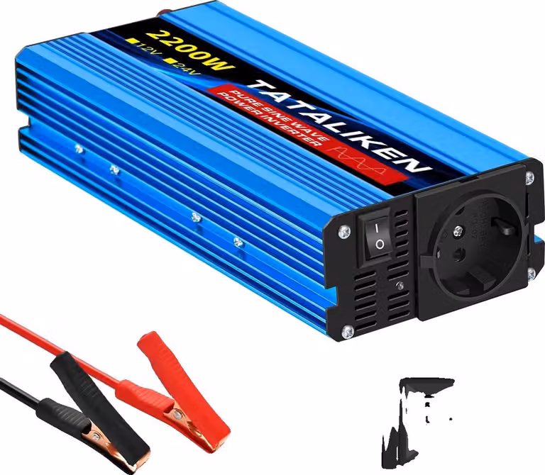 Inverter sinusoidale puro, alta efficienza, design compatto, 12V 2200W 220V