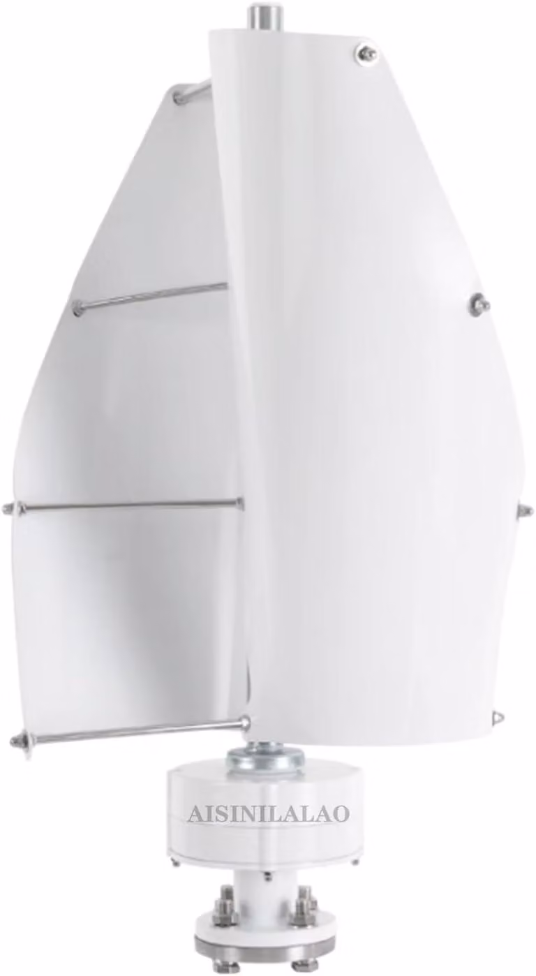 Kit generatore eolico verticale - generatore eolico da 12V-48V con pale a spirale e controller