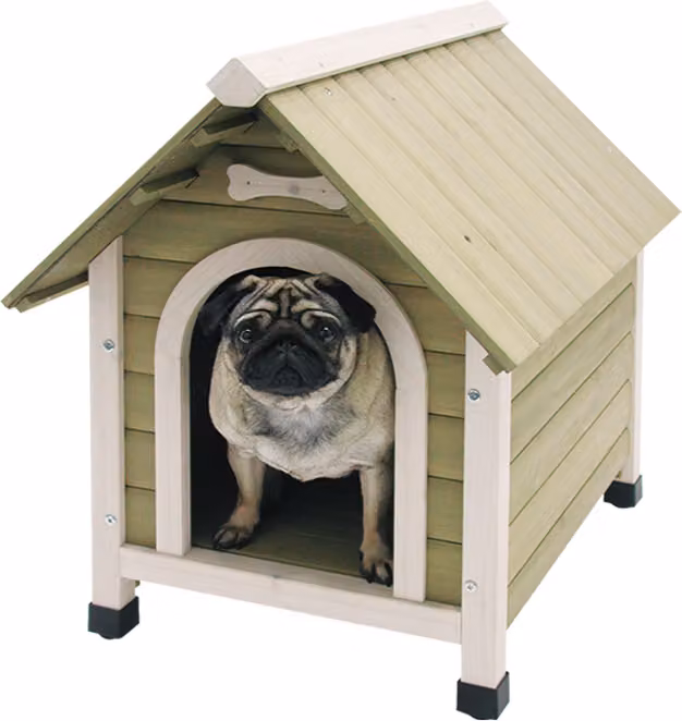 Cuccia per cani di design "CIVETTA 1 JAVA", dimensioni: 72,5 x 52,5 x 69 cm