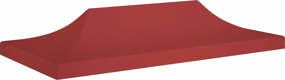 Maison Exclusive - Telo per tendone da festa 6x3 m, rosso bordeaux, 270 g/m²