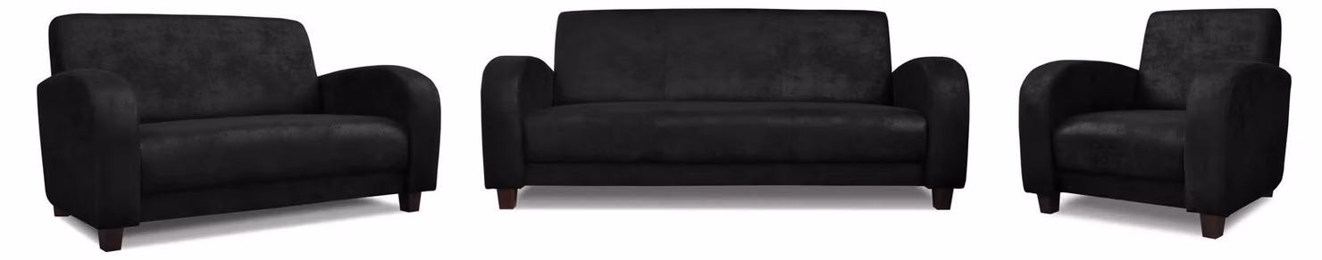 Sofagarnitur Moderne 321 Sitzer Ledersofa Couch Wohnlandschaft Garnitur Design