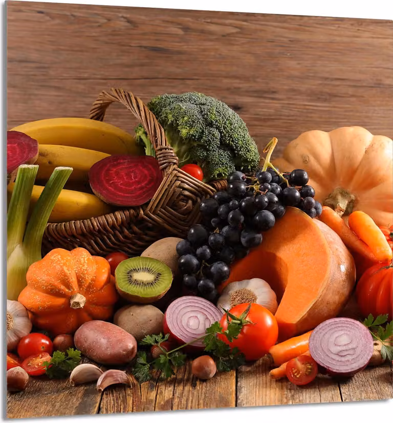 PIATTO IN VETRO PER LA CUCINA 60x65 Alimentare