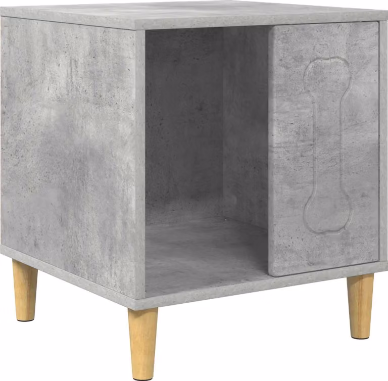 Cuccia per cani Calcestruzzo 44 x 42 x 49 cm Legno multistrato