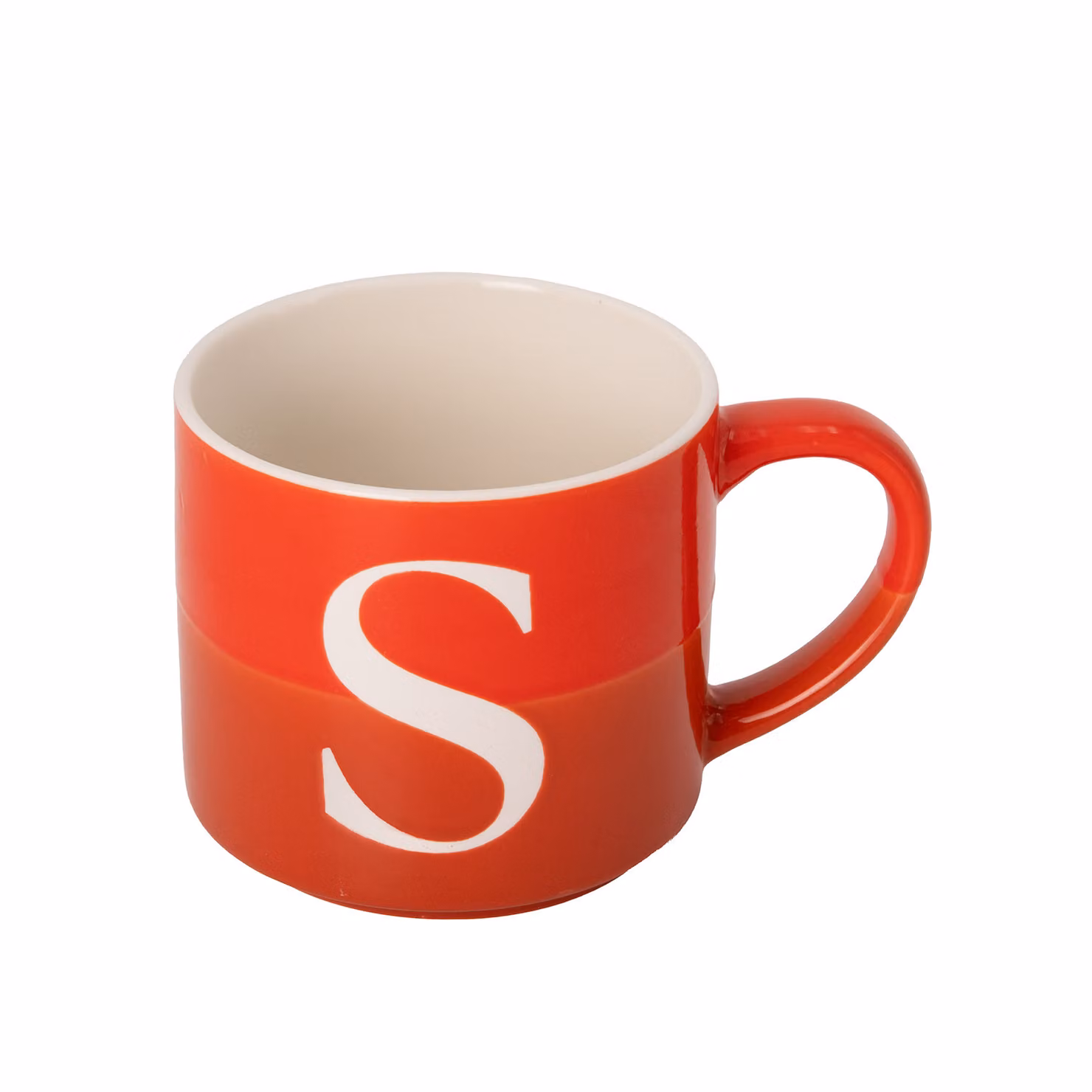 Tazza a forma di lettera S rossa da 400 ml Blend Collection in ceramica – 2