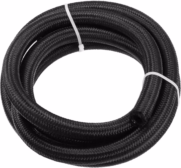 Tubo carburante intrecciato, lunghezza 8 piedi (circa 2,4 metri), diametro interno 13 mm, per auto e motociclette