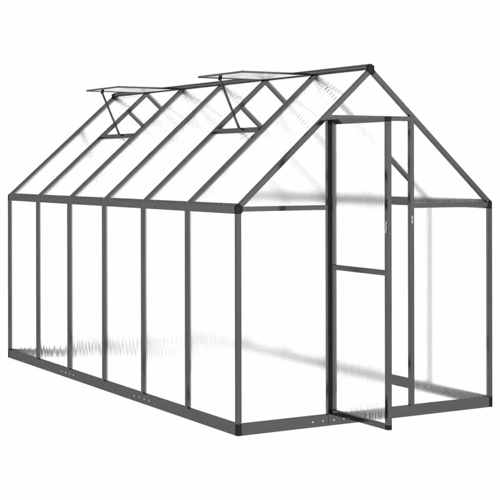 Telaio Serra con Base Antracite 334x169x195 cm in Alluminio