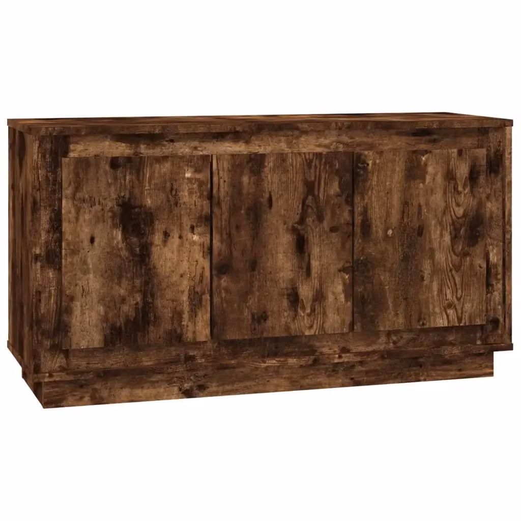 Credenza Buffet Armadio da Cucina Design Mania in Legno Rovere Fumo Marrone L: 102 cm, P: 35 cm, H: 55 cm – 2