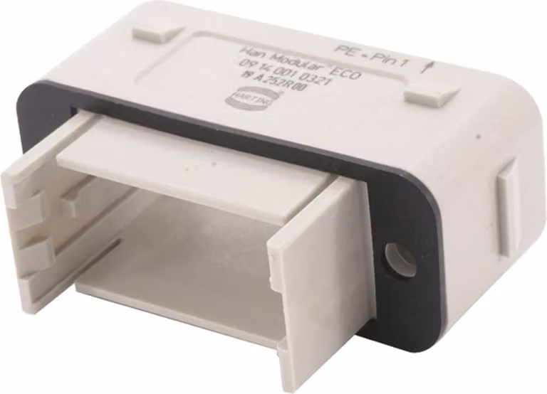 HARTING Han Modular ECO Custodia aggiuntiva per 2 morsetti (nella parte superiore) Grado di protezione IP65 - 1 pezzo
