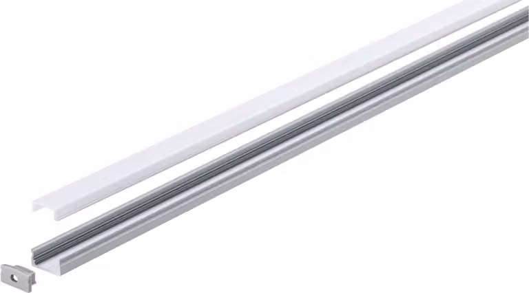 Striscia LED Paulmann Profilo Base Bianco Diffusore 1m