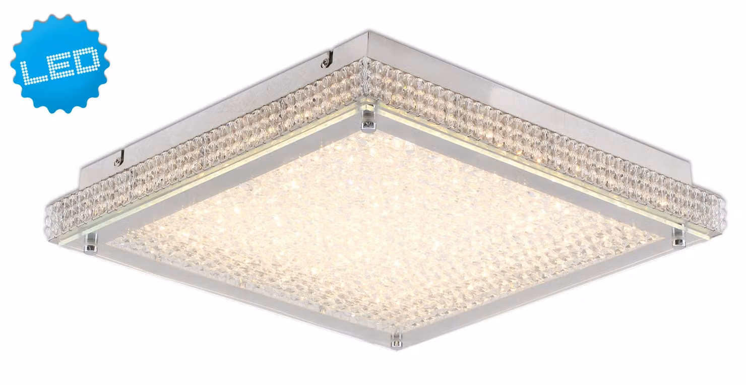 Näve - Plafoniera LED "Madrid", dimensioni: s: 39cm; a: 7,2cm; 1200931