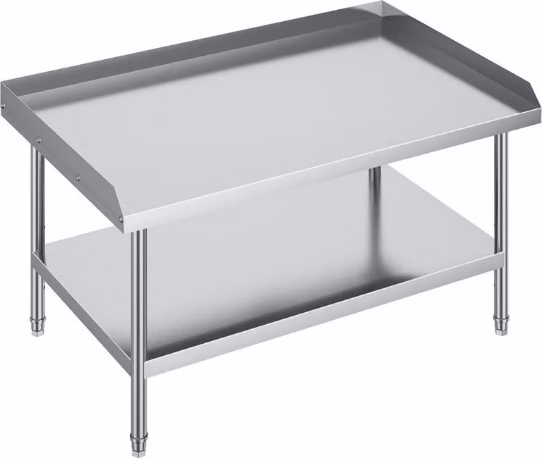Tavolo da lavoro tavolo da cucina tavolo di preparazione 762x1219x660 mm - postazione di lavoro commerciale - isola da cucina multifunzionale - robusto e durevole