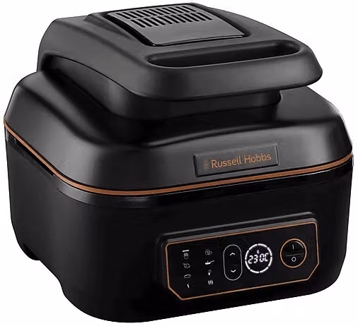 Friggitrice ad aria Russell Hobbs 26520-56, capacità 2,5 l, 1745 W, 7 programmi fino a 260 °C, Nero
