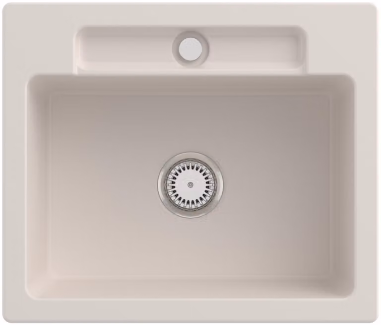 Lavello Villeroy&Boch, lavello Siluet 60 S Crema 600x510mm, larghezza base 60cm