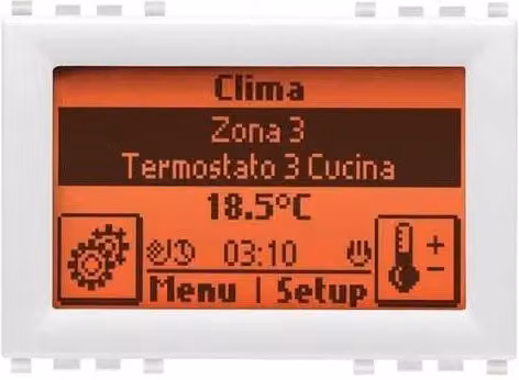 Centrale Touch Screen 3M Eikon Evo Vimar Bianco 21509.B