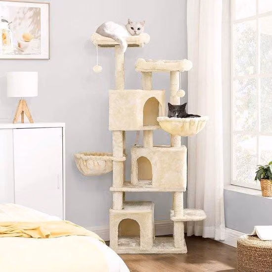 Albero tiragraffi in legno
