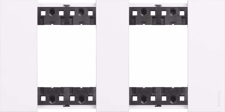 Blende 2 x 2 Modul BTicino Living Now KA4802M2K_ Sand