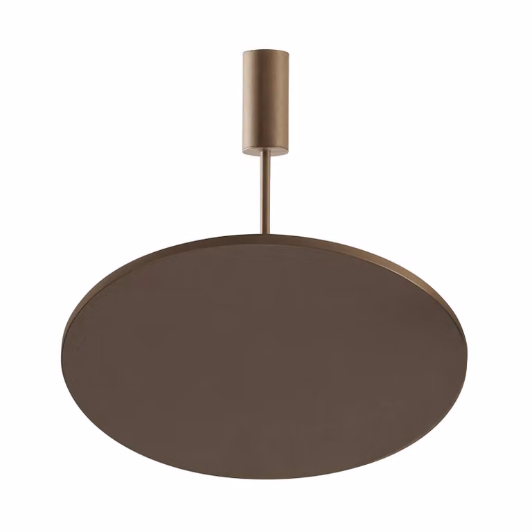 OLEV Plafoniera a LED Fluentis, Marrone / Ruggine, Soggiorno / Sala da pranzo, Alluminio, Design, Plafoniera LED