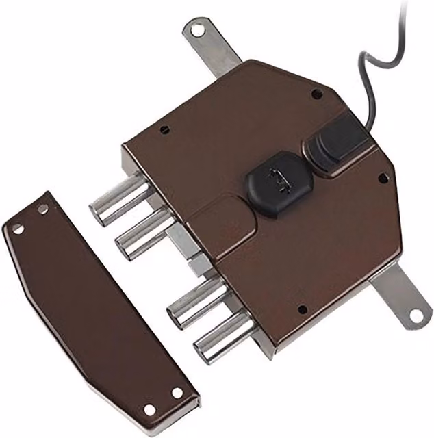 Serratura elettrica da applicare triplice Yale Art. 682 Dx con cilindro da 70 mm