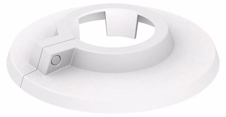 Rosone Flamco RKW 3/8-18mm, bianco, plastica