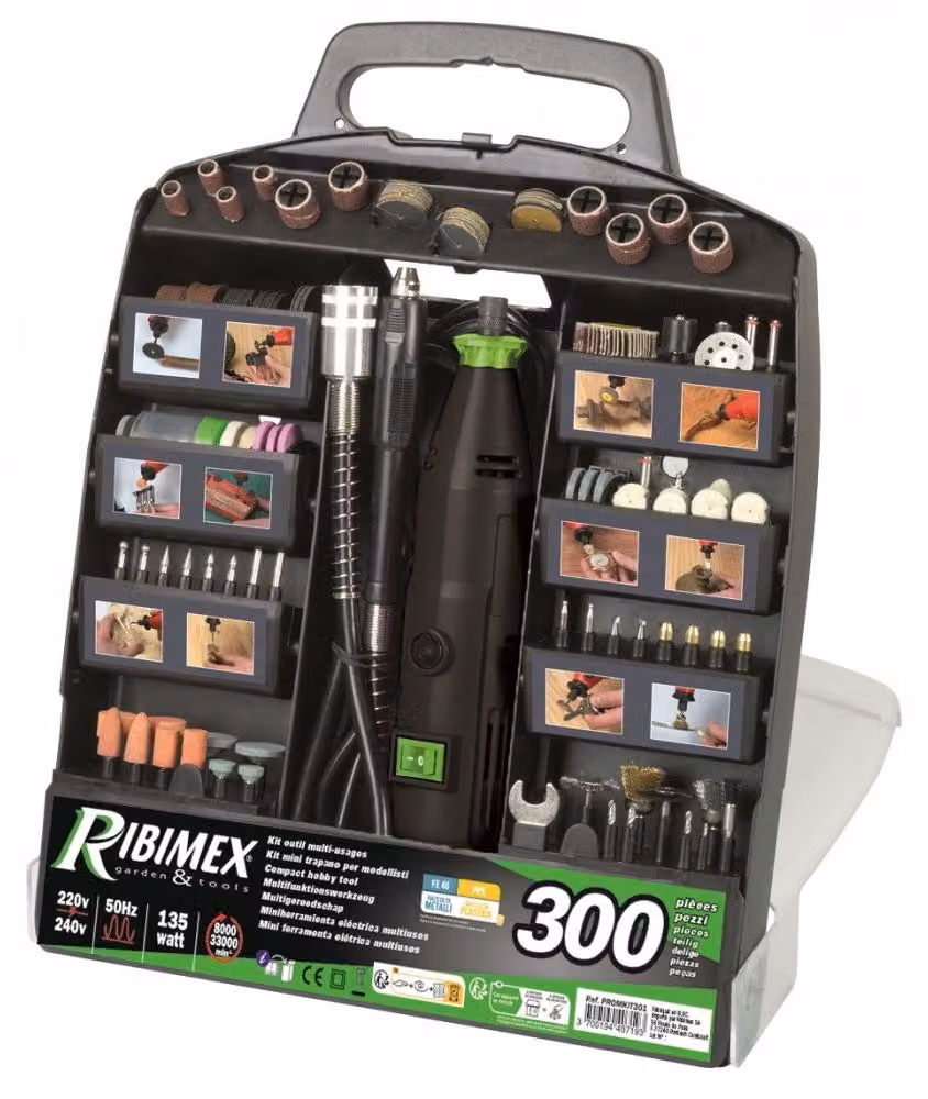 Ribimex PROMKIT300, Artigianato, Arancione, 32500 oscillazioni/min, 8000 oscillazioni/min, CA, 135 W
