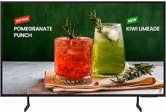 Samsung BE85D-H Pannello LED per Segnaletica Digitale 85 pollici 4K Ultra HD Wi-Fi Nero LH85BEDHLGUXEN