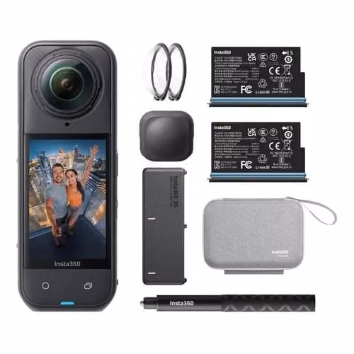 Action Camera Insta360 X5 Essential Bundle Nero – 3