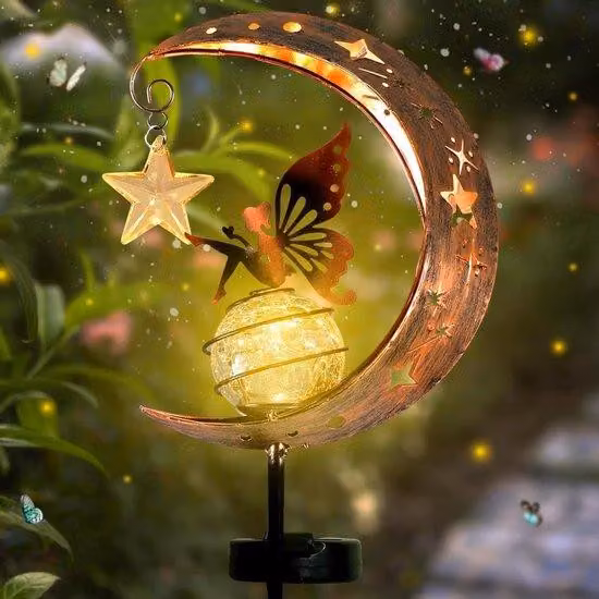 Ghirlanda di luci solari impermeabile per balconi e terrazze