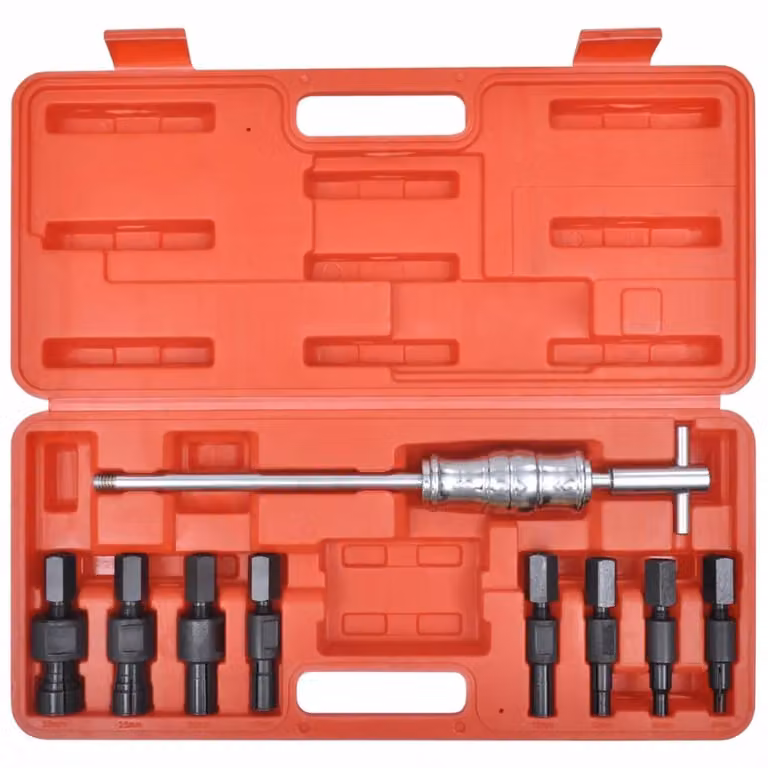 Set Strumenti Estrattori Cuscinetti Foro Cieco 9 pz