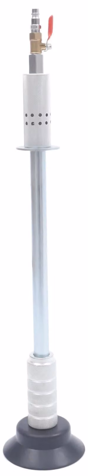 Strumento pneumatico per la rimozione di ammaccature - Estrattore per ammaccature ad aria compressa - Ventosa aspirante da 12 cm - Lunghezza 61,5 cm - Riparazione delicata per la vernice - Colore nero