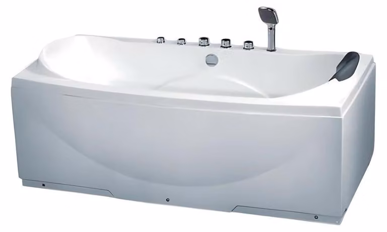Badewanne Whirlpool Blubberbad Hydromassagewanne Spa-Bad Whirlwanne 173x86 cm