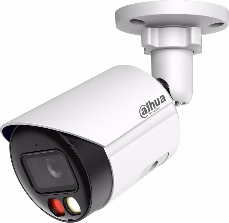 Telecamera IP bullet Dahua IPC-HFW2649S-S-IL-0360B, 6 megapixel, con doppia illuminazione, PoE, grado di protezione IP67