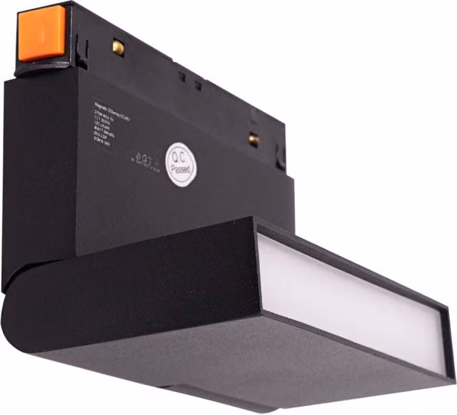 Faretto magnetico snodabile Zigbee LED Maxlight nero, 5,3W 205lm, dimmerabile e regolabile