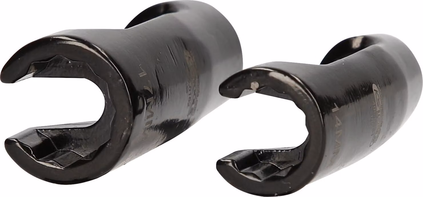 KS TOOLS Set di chiavi per tubi ad iniezione da 3/8' + 1/2' per BMW, 2 pezzi ( 405.0150 )