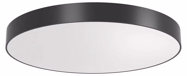 ARELUX XPILL RND, pannello luminoso, 80W, UGR < 19, 220-240V AC, CRI 80, fi.800 mm, grado di protezione IP40, angolo di emissione 80°, colore: bianco, 3000K