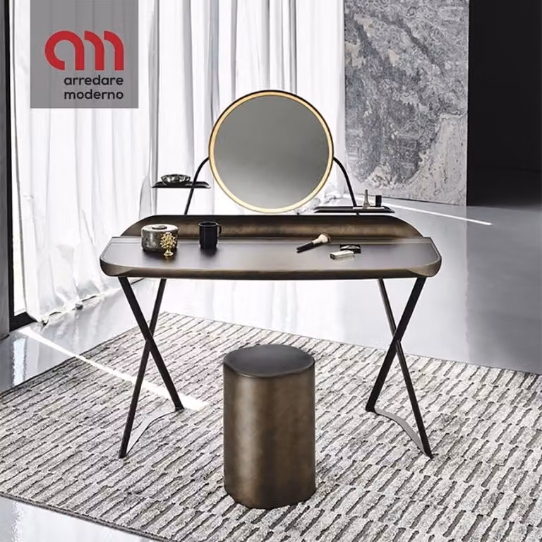 Consolle Cocoon trousse Leather Cattelan Italia
