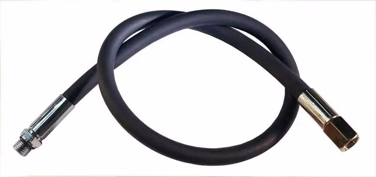Tubo manometro Metalsub nero 100 cm nero 100 cm
