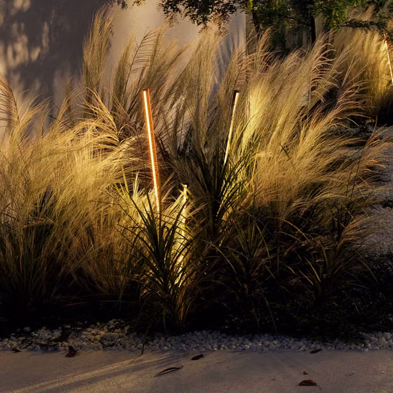 Wever & Ducré Lighting WEVER DUCÉ Lampada LED con picchetto Reed 1.0 antracite 927 IP65, Nero, Alluminio