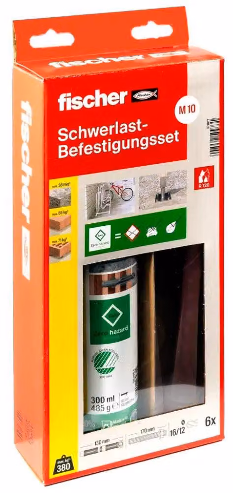 Set di fissaggio per carichi pesanti FIS V Zero 300 T SBS M10R