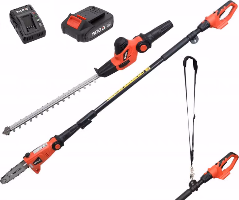 Potatore a batteria / tagliasiepi 18v (1x batteria+caricabatteria) Multitool
