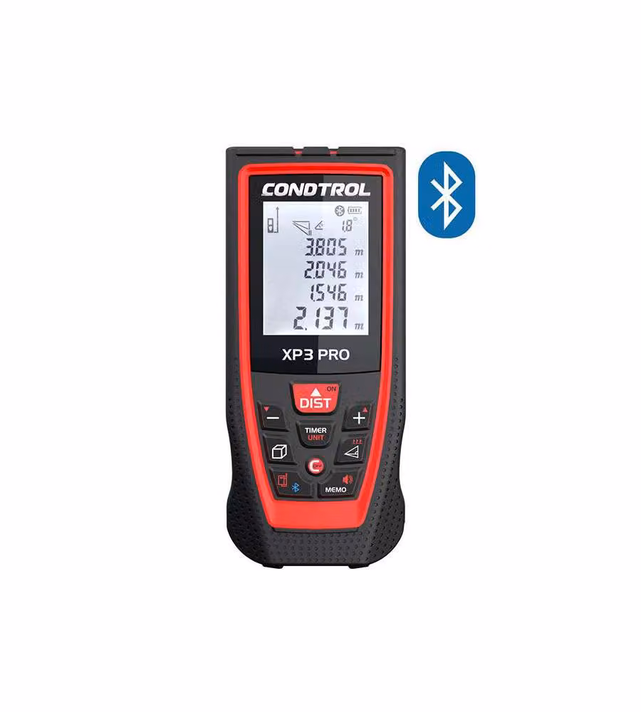 Telemetro Laser Condtrol XP3 PRO con Bluetooth e batteria ricaricabile, portata 120 m, colore Nero – 3