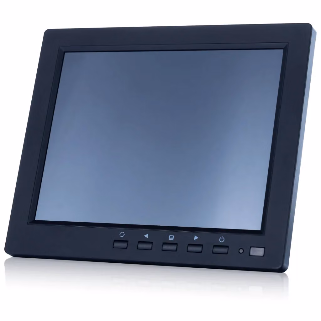 Display da 8 pollici Rosfix per microscopio con montaggio universale, risoluzione 1024x768 e uscita HDMI, colore nero – 2