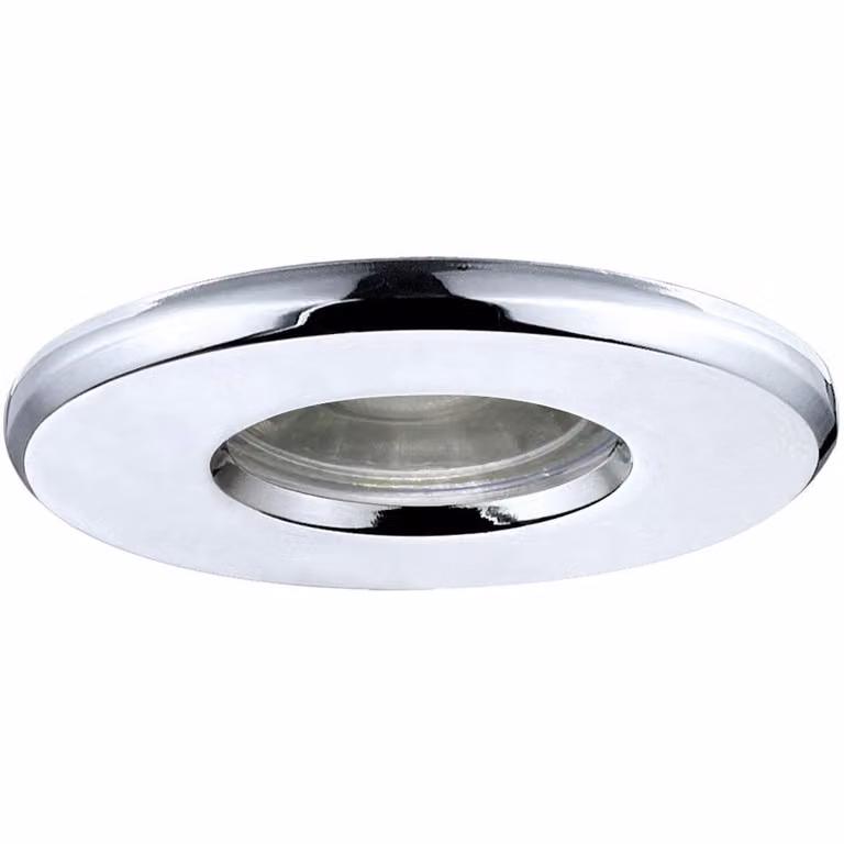 Eglo Luce da incasso LED IGOA Ø85mm cromo rigido IP44 3,3W GU10 240lm bianco caldo 3000K